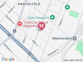 Kerekes Panzió Étterme Budapest a térképen