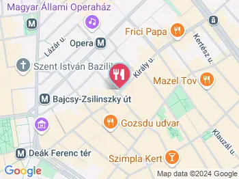 Kern Collective Coffee Budapest a térképen