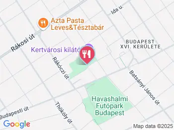 Kertvárosi Kávézó Budapest a térképen