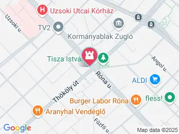 Kesjár Csaba emlékére Budapest a térképen