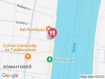 Két Rombusz Budapest a térképen