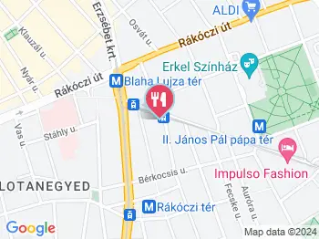 Két Testvér Török Étterem Budapest a térképen