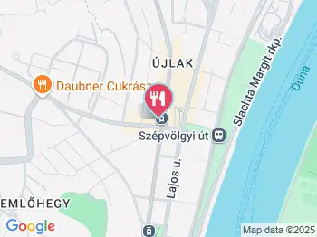 Kex Cukrászda Budapest a térképen