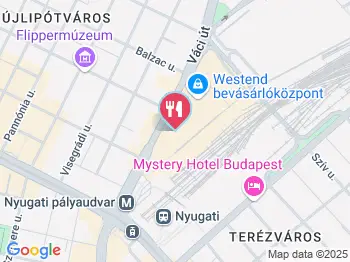 Arany Kézmíves Szendvicsek - Westend Budapest a térképen