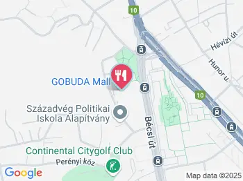 KFC - GOBUDA Mall Budapest a térképen
