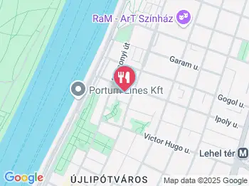 Khan Food & Bar Budapest a térképen