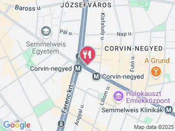 Kicsi Japán - Üllői út Budapest a térképen