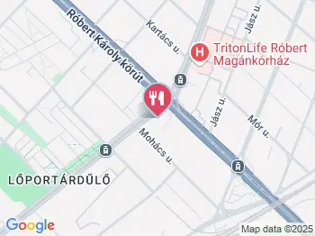 Kika Bistro - Lehel utca Budapest a térképen