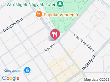 Kilenc Sárkány Étterem Budapest a térképen