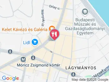 Kínai Nan Jiang Büfé Budapest a térképen