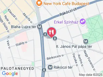 Kínai Negyed Étterem Budapest a térképen