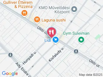 Kínai Wok Büfé Budapest a térképen