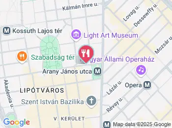 Kincsestál Kínai Gyorsétterem Budapest a térképen