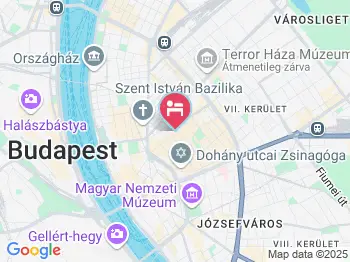 Comfort Apartmanok Budapest a térképen