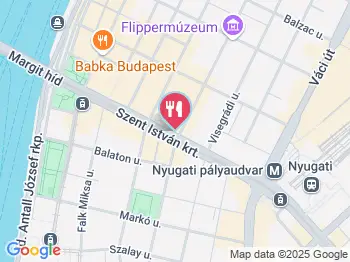 Kino Café - Szent István körút Budapest a térképen