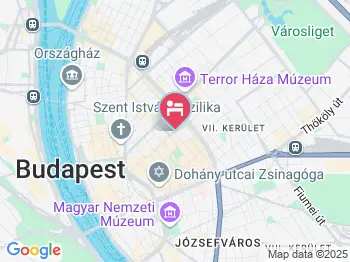 Király Apartman Budapest a térképen