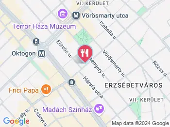 Király Kínai Büfé Budapest a térképen