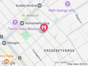 Király Mama Bisztró Budapest a térképen