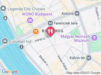 Kis Á Bár & Étterem Budapest a térképen