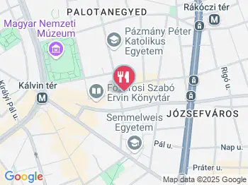 Kis Fecske Presszó Budapest a térképen