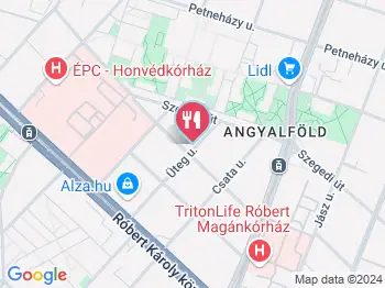 Kis Itália Bisztró Budapest a térképen