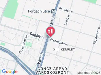 Kis Itália Cukrászda Budapest a térképen