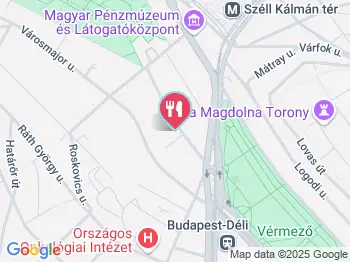 Kis Major Reggeliző, Kávézó Budapest a térképen