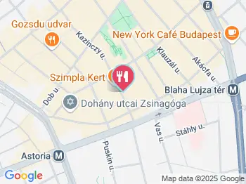 Kis Parázs Thai Leves & Wok Bár Budapest a térképen
