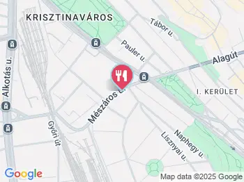 A kis pékinas - Le Petit Boulanger Budapest a térképen