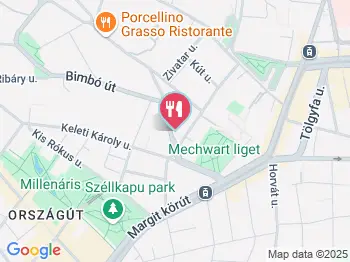 Piros Pezsgő Piano Bár Budapest a térképen