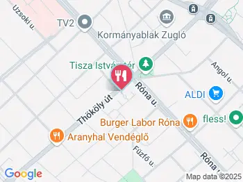 Kis Sárkány Kínai Gyorsbüfé Budapest a térképen