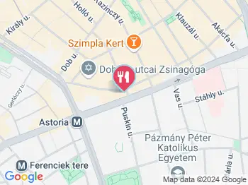 Kis Sarki kocsma Budapest a térképen