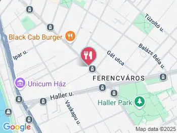 KisBlazej Budapest a térképen