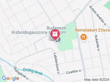 Kisboldogasszony-templom Budapest a térképen