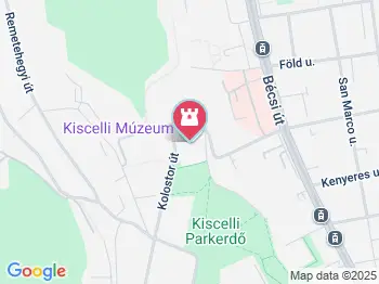 Kiscelli Múzeum Budapest a térképen