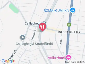 Kiscsillag Étterem Budapest a térképen