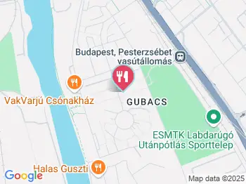 Kisduna Café Budapest a térképen