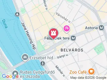 Kisfiús díszkút Budapest a térképen