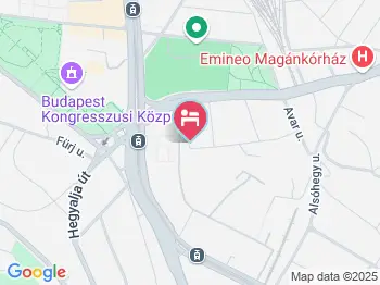Kisgellért Vendégház Budapest a térképen