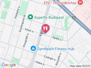 Kiskifli Budapest a térképen