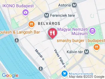 KisPipacs Pékség - Belváros Budapest a térképen