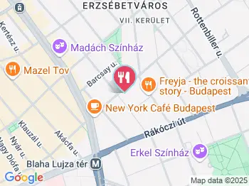 Kitchen of Health Bisztró Budapest a térképen