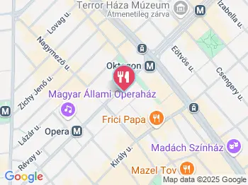 Klassz Étterem & Borbolt Budapest a térképen