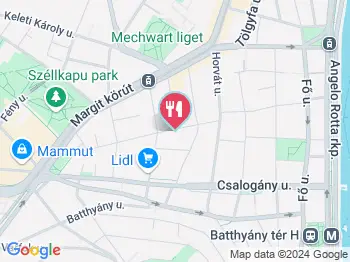 Klasszik by Manetti Budapest a térképen