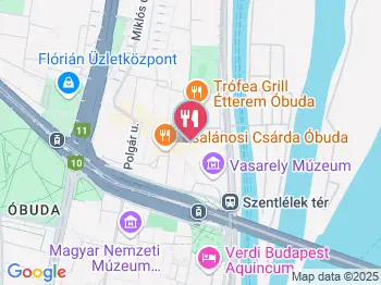 Kobuci Kert Budapest a térképen