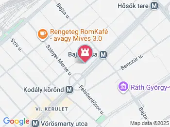 Kodály Zoltán Emlékmúzeum és Archívum Budapest a térképen