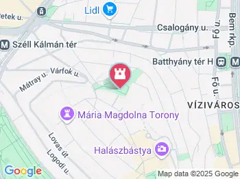 Kodály Zoltán szobra Budapest a térképen