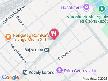 Kogart Étterem Budapest a térképen