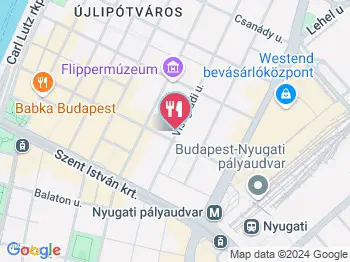 Koi Étterem Budapest a térképen