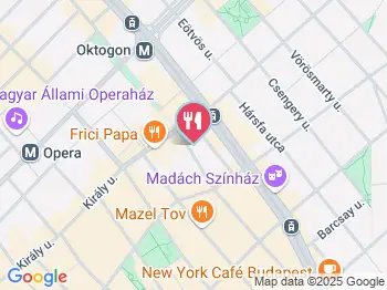 Köles a Reform Konyha Budapest a térképen